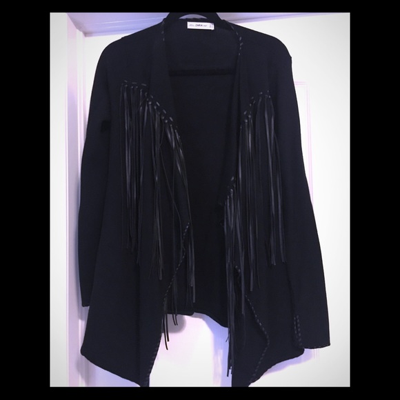 NEW (tag removed) Fringe Sweater/Jacket - Picture 1 of 4